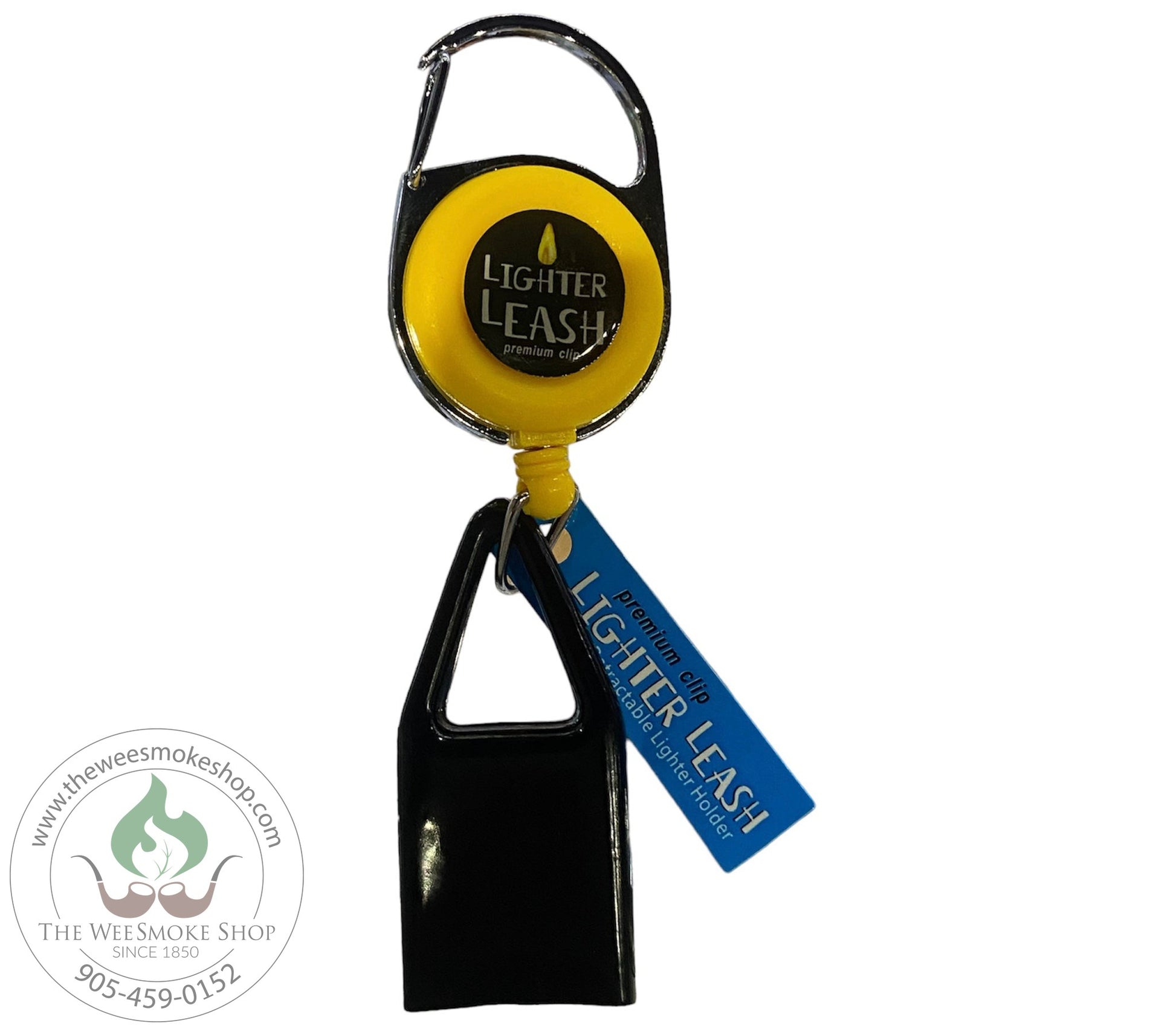 Yellow-Lighter Leash-Lighter Accessories-The Wee Smoke Shop