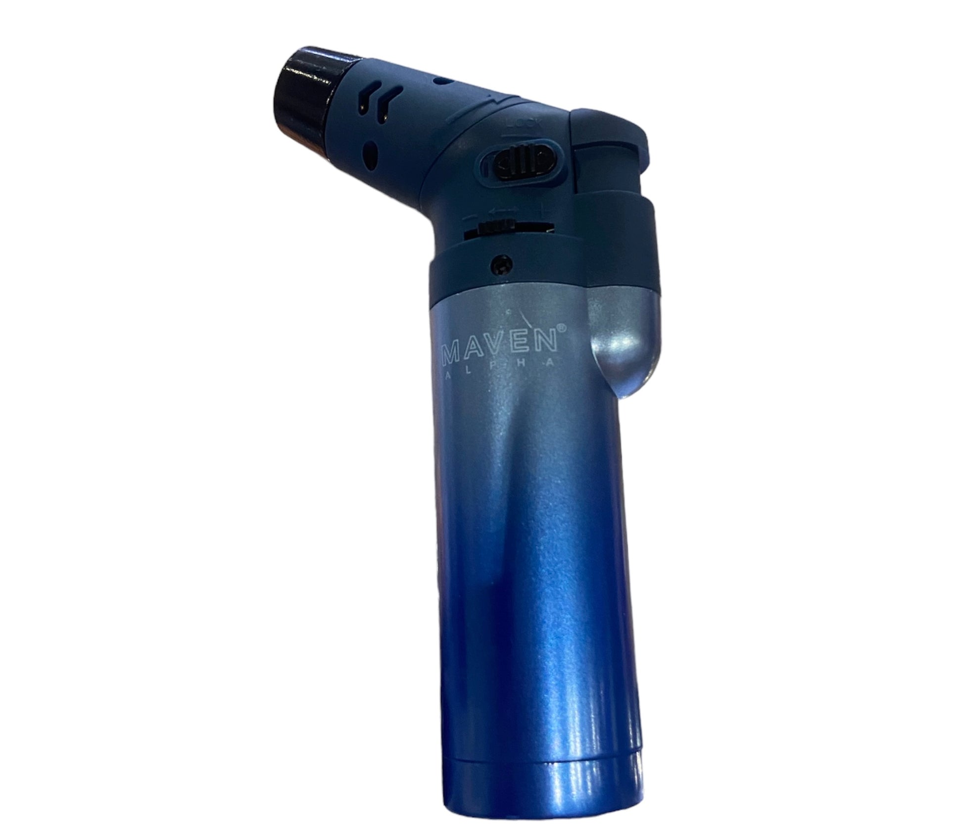 Blue-Maven Single Flame Swivel Torch-Torch Lighter-The Wee Smoke Shop
