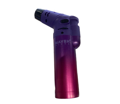 Purple-Maven Single Flame Swivel Torch-Torch Lighter-The Wee Smoke Shop