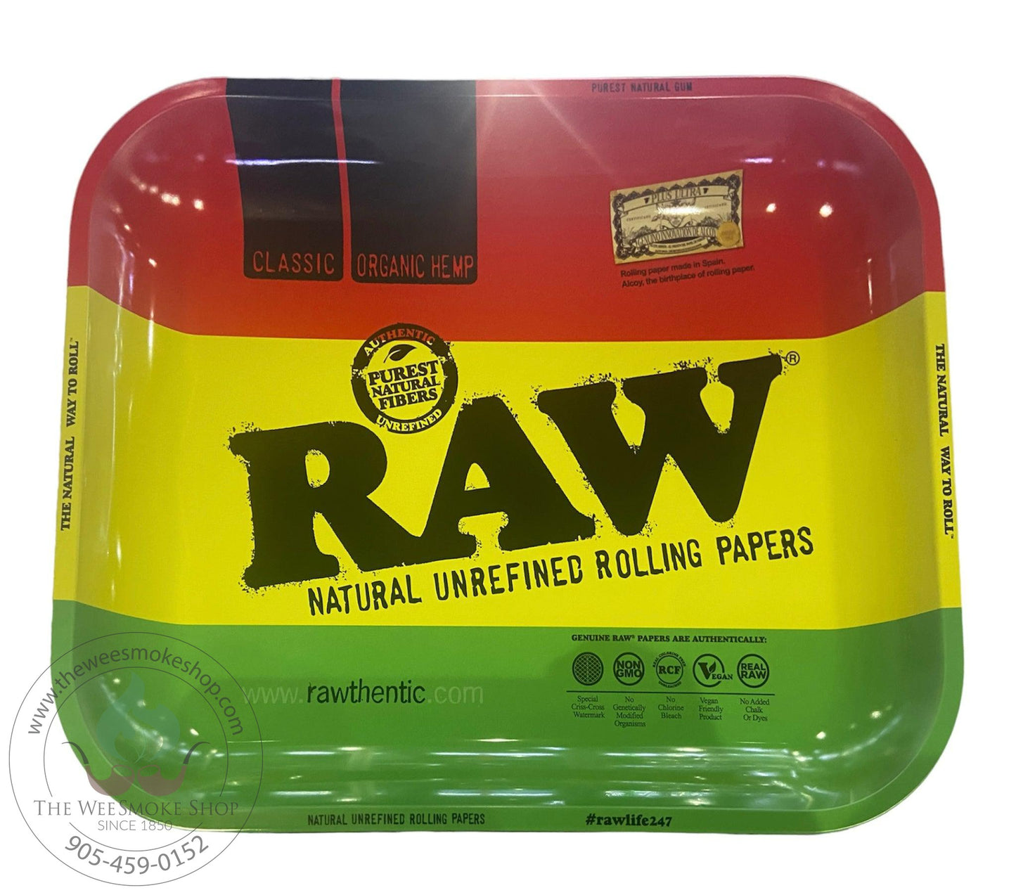 RAW Rawsta Large Rolling Tray-Rolling Trays-The Wee Smoke Shop