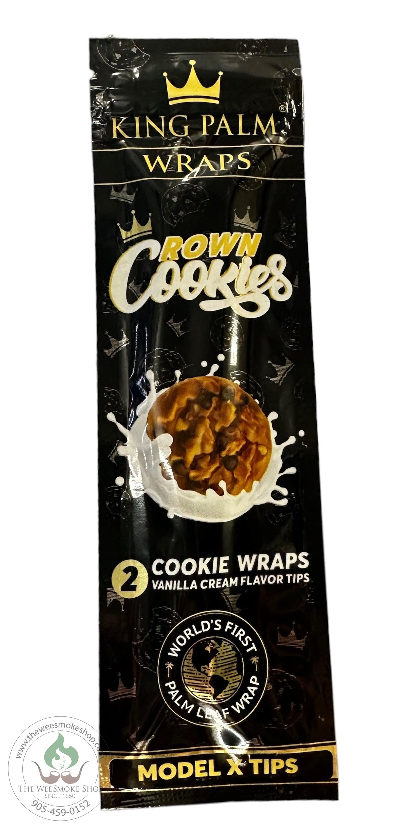 King Palm Crown Cookies XL Wraps - Blunt Wraps - The Wee Smoke Shop