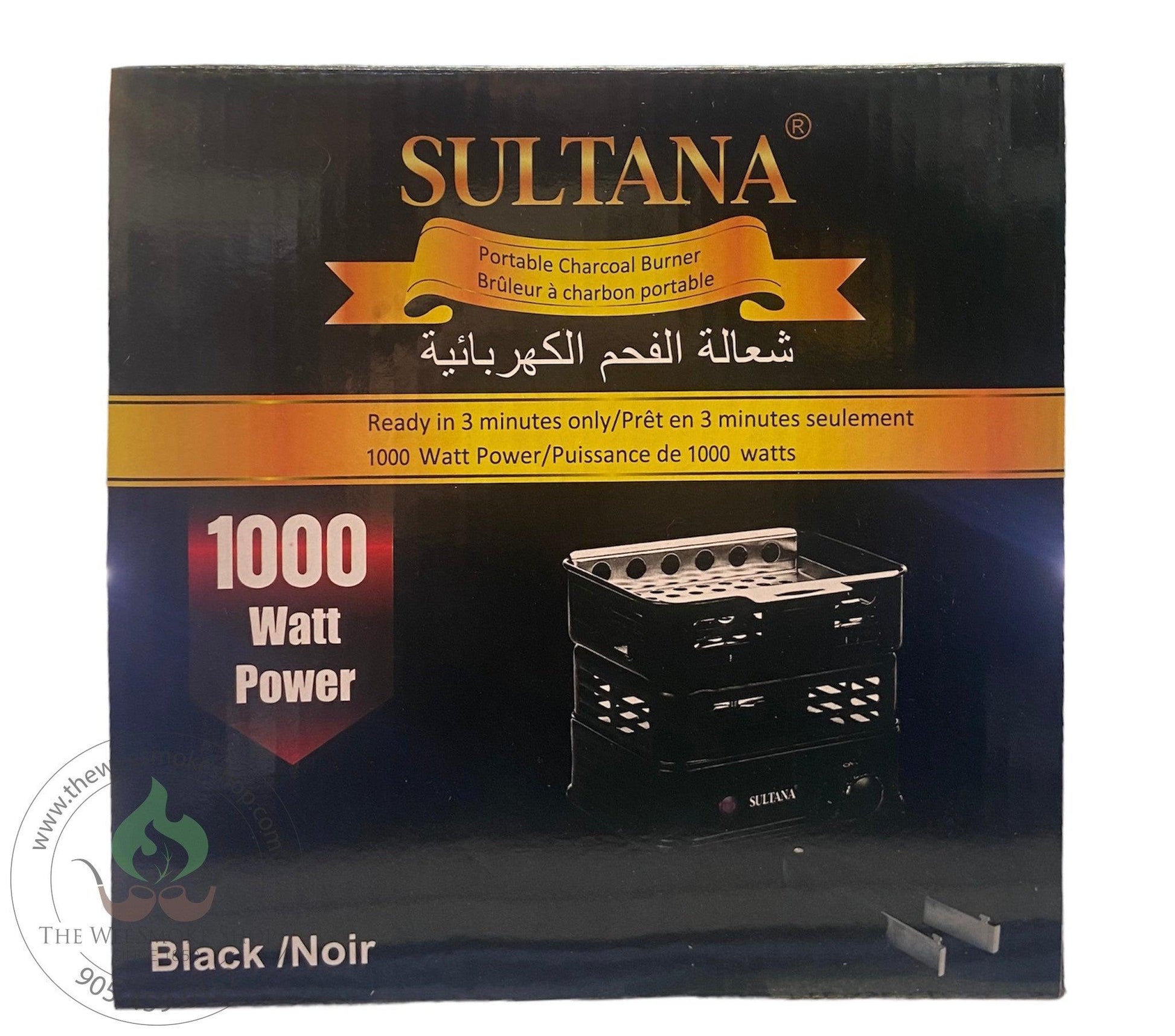 Sultana Portable Charcoal Burner-Hookah Accessories-The Wee Smoke