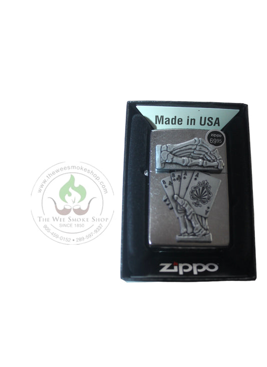 Zippo Dead Man's Emblem - Zippo - The Wee Smoke Shop