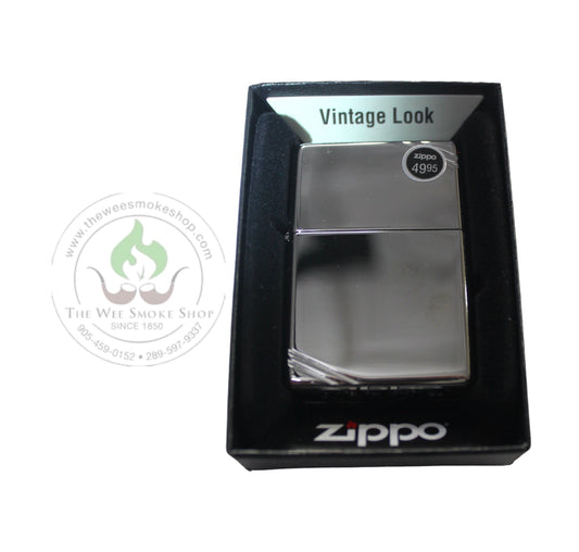 Zippo Vintage Chrome - The Wee Smoke Shop