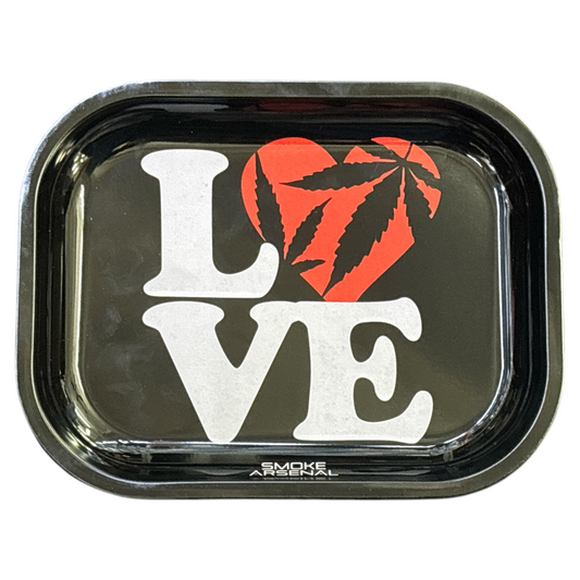 Love Weed Mini Rolling Tray-The Wee Smoke Shop