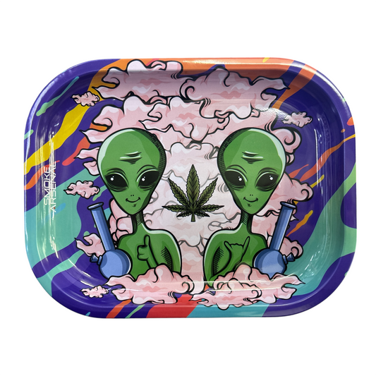 Mini Outta This World Rolling Tray-The Wee Smoke Shop