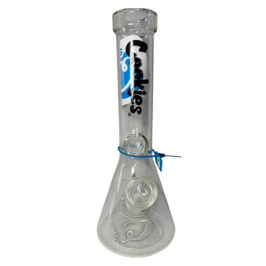 Cookies 12" Glass Beaker Bong (9mm)-The Wee Smoke Shop