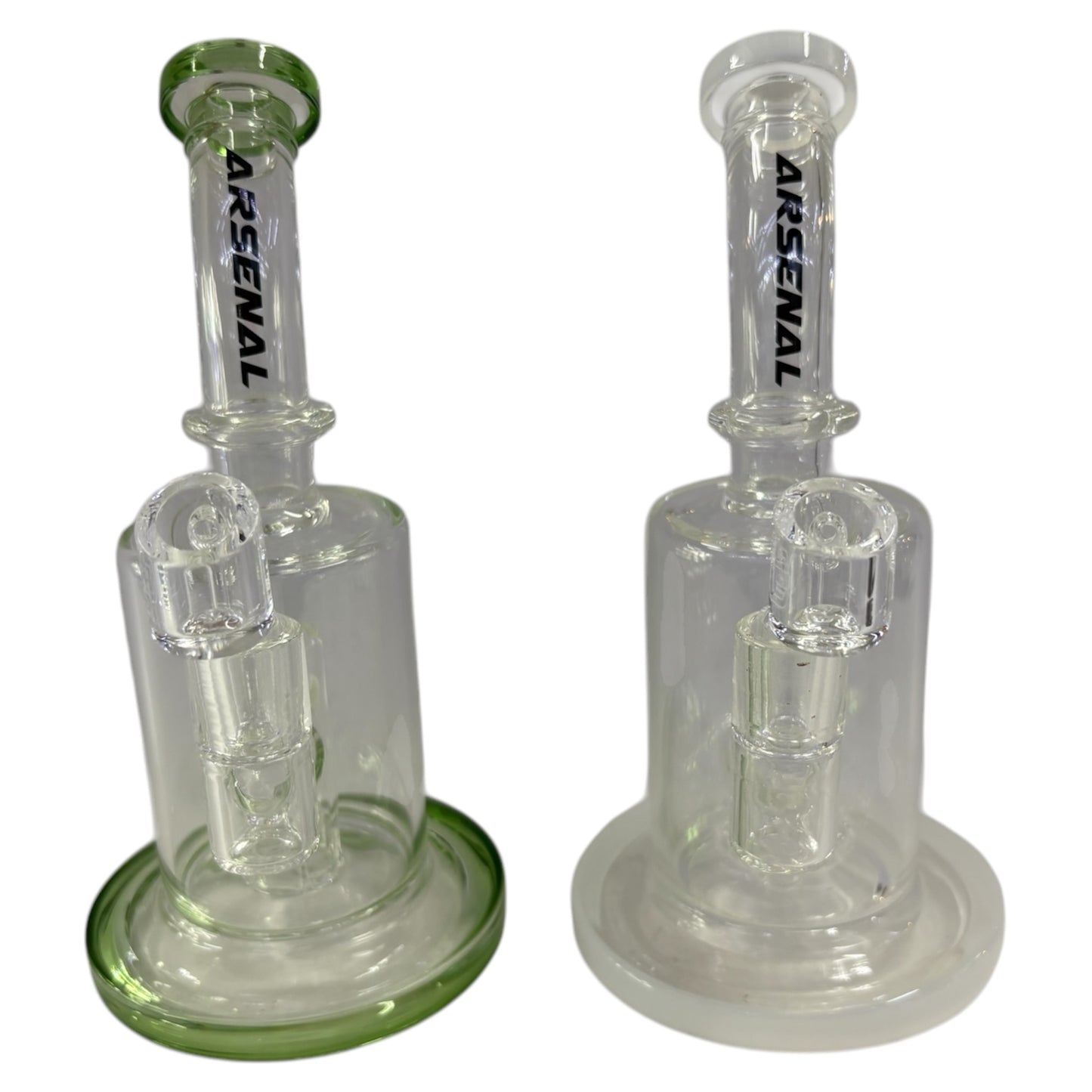 Arsenal 8" Showerhead Perc Dab Rig-The Wee Smoke Shop