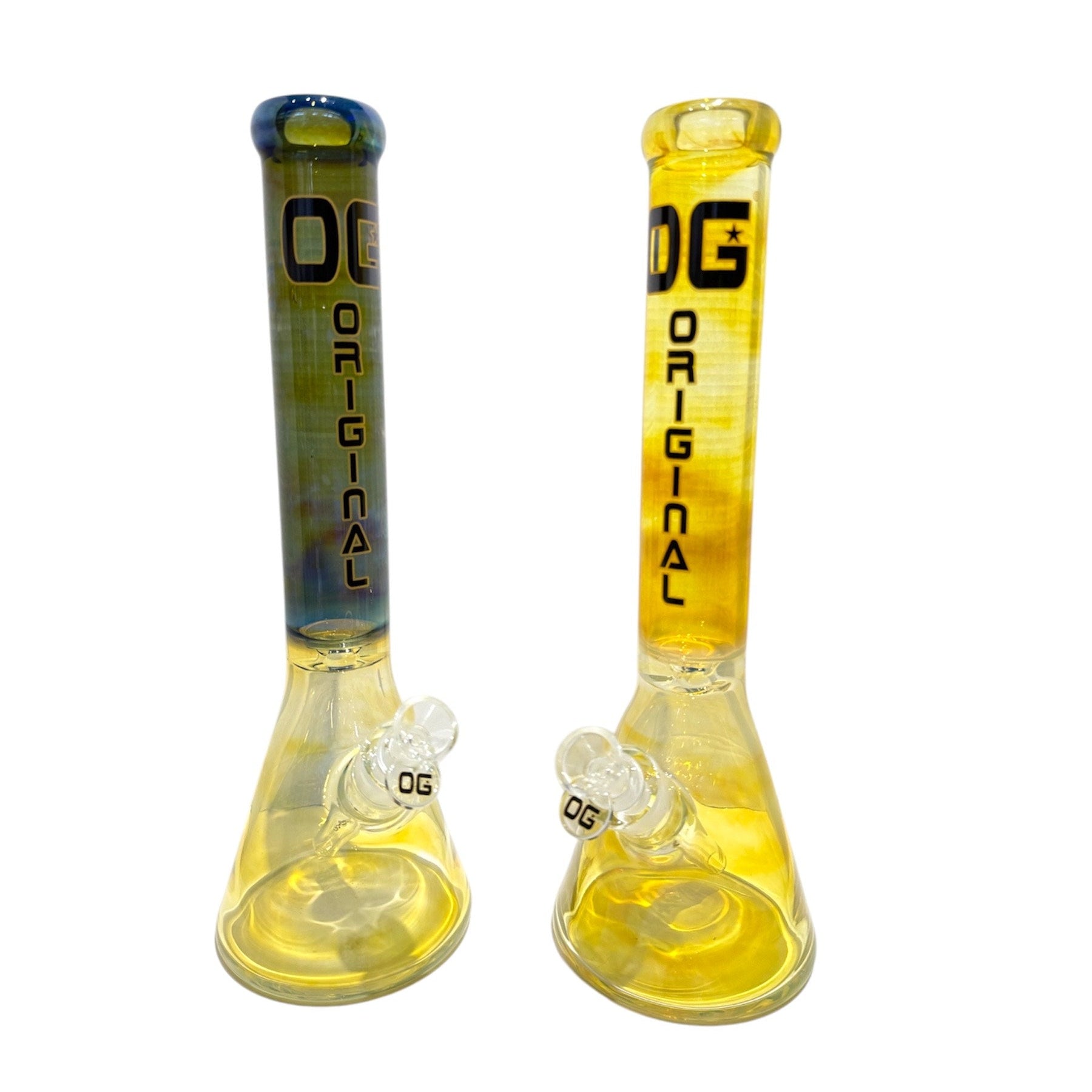 OG 16" Colour Fumed Bong (7mm)-The Wee Smoke Shop