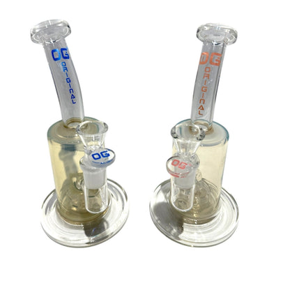 OG 8" Showerhead Perc Iridescent Bong-The Wee Smoke Shop