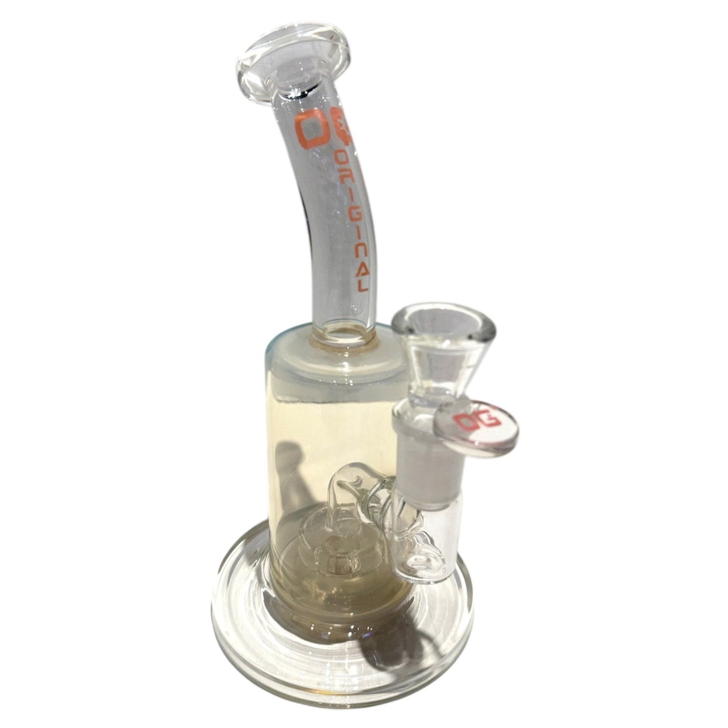 OG 8" Showerhead Perc Iridescent Bong-Pink-The Wee Smoke Shop