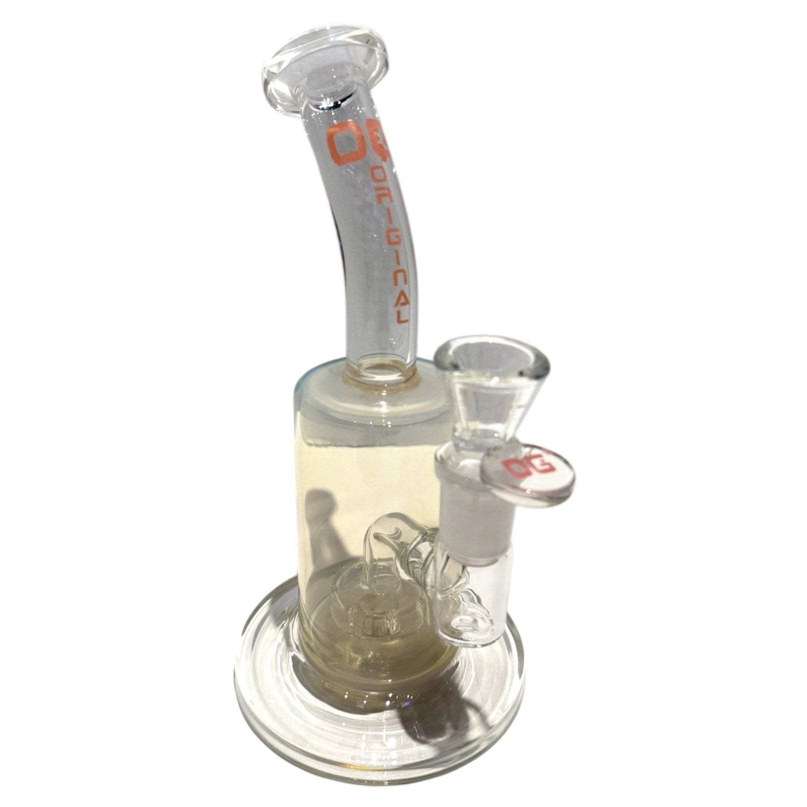 OG 8" Showerhead Perc Iridescent Bong-Pink-The Wee Smoke Shop