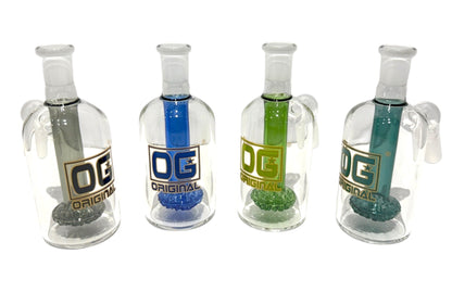 OG 14mm Circle Perc Ash Catcher (45°) -The Wee Smoke Shop