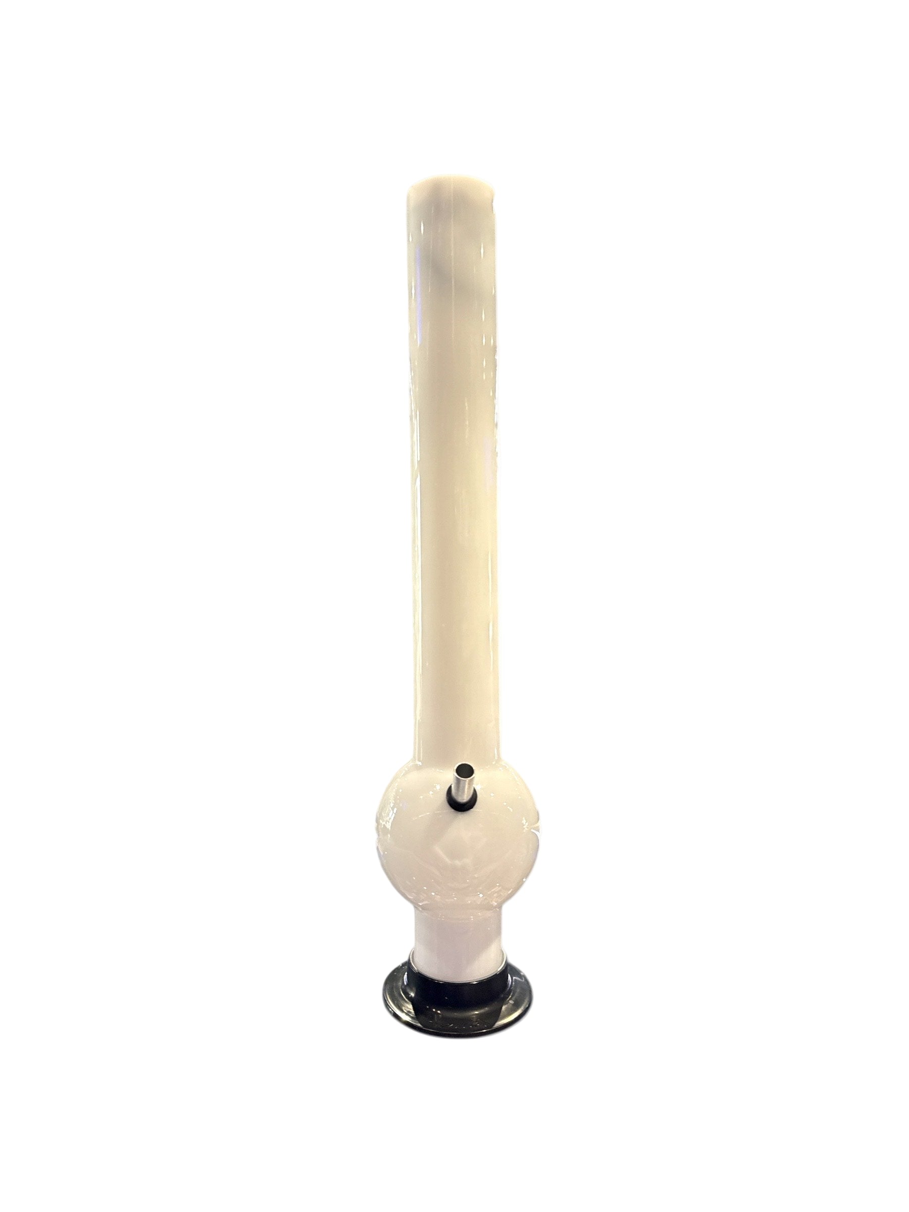 White-Herbie's Acrylic Bong (18")-Bongs-The Wee Smoke Shop