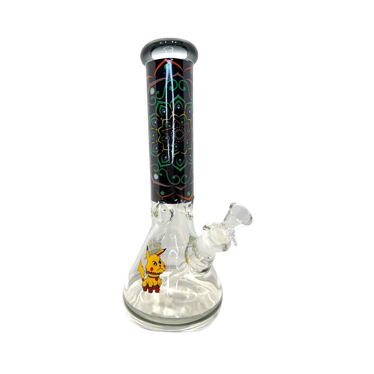 Halo Cartoon Char 12" Glass Bong (7mm) - The Wee Smoke Shop