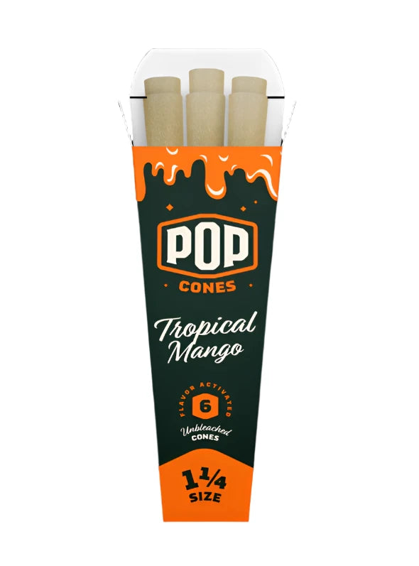 POP Cones - Tropical Mango - The Wee Smoke Shop