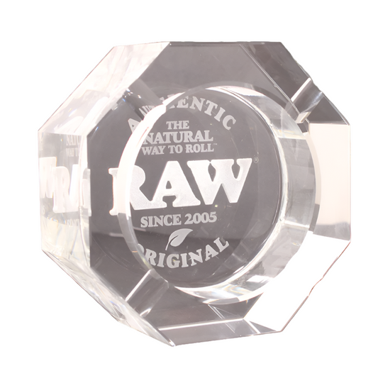 RAW Crystal Ashtray-The Wee Smoke Shop