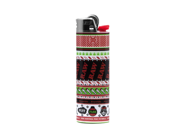 RAW Bic Christmas Lighter