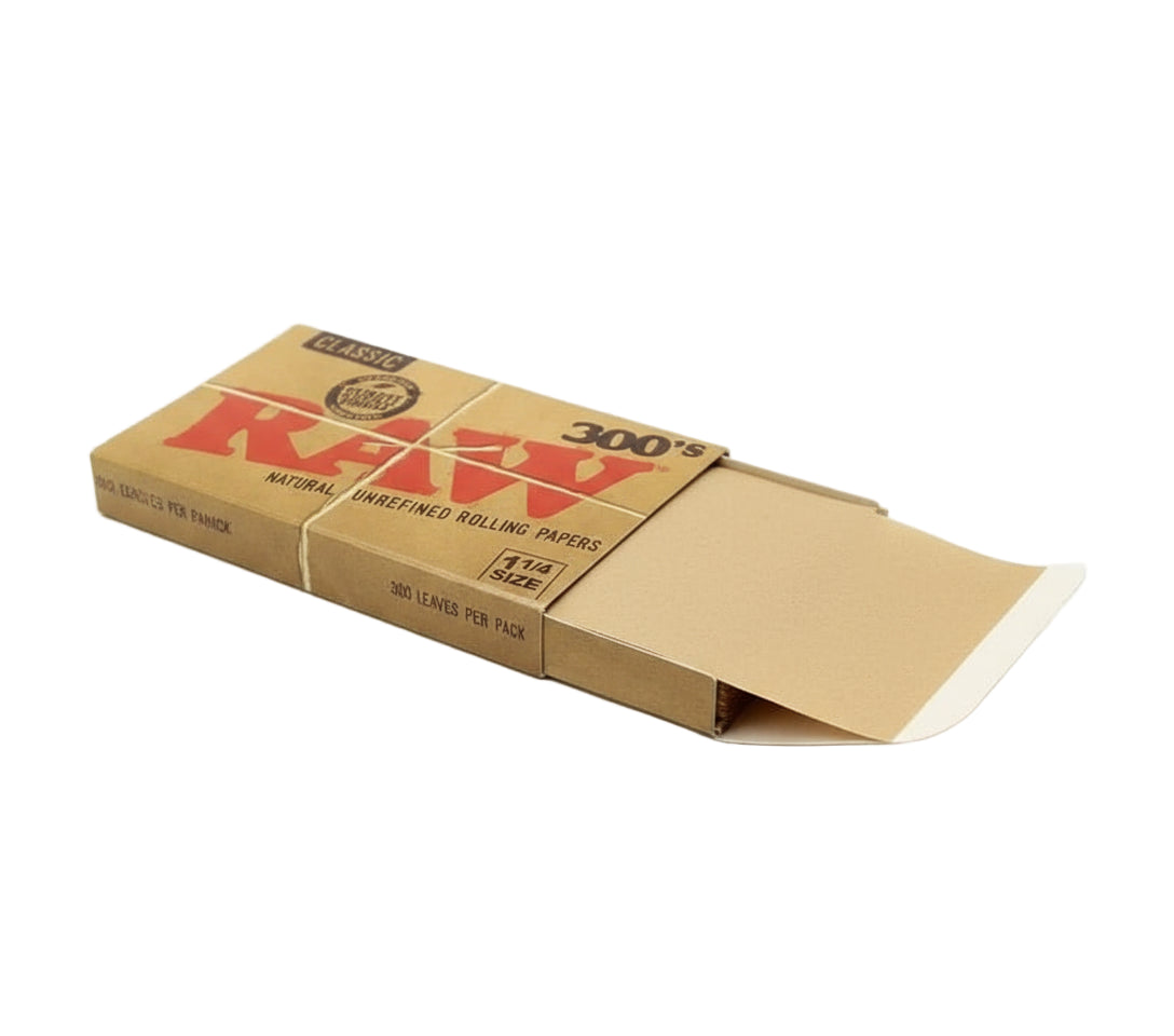 RAW Classic (1 1/4) Rolling Papers 300 Pack - The Wee Smoke Shop
