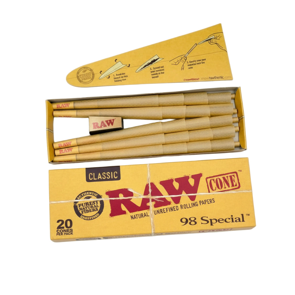 RAW Classic 98 Special Cones (20 pack) - The Wee Smoke Shop