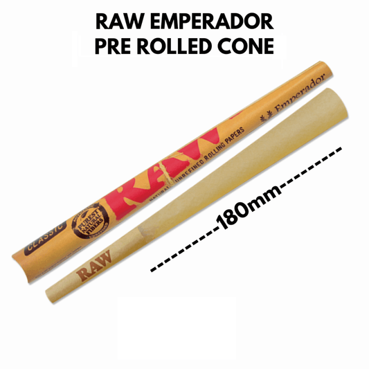 RAW Classic Emperador Cone (180mm)  - The Wee Smoke Shop