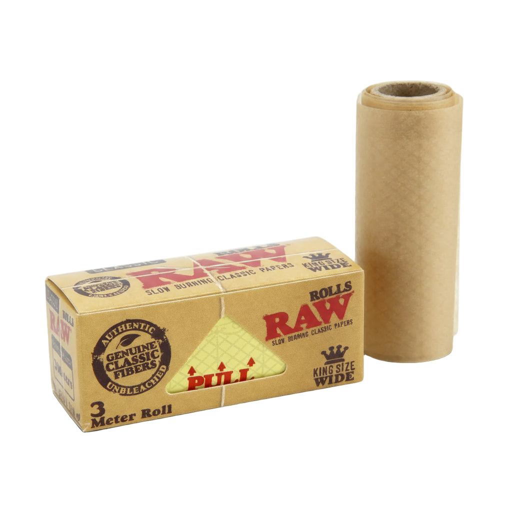 RAW Classic King Size Roll (3 meters) - The Wee Smoke Shop