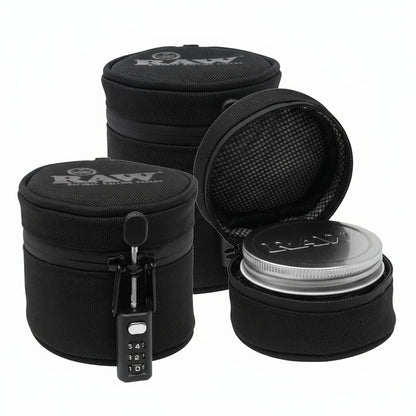 RAW Lockable Smell Proof Cozy & Jar - The Wee Smoke Shop