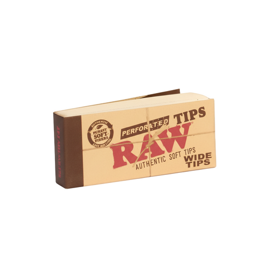 RAW Perforated Wide Tips - The Wee Smoke Shop