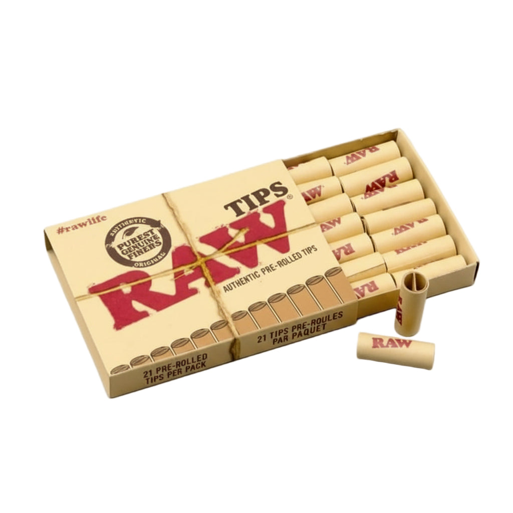 RAW Pre-Rolled Tips - 21 Pack - The Wee Smoke Shop