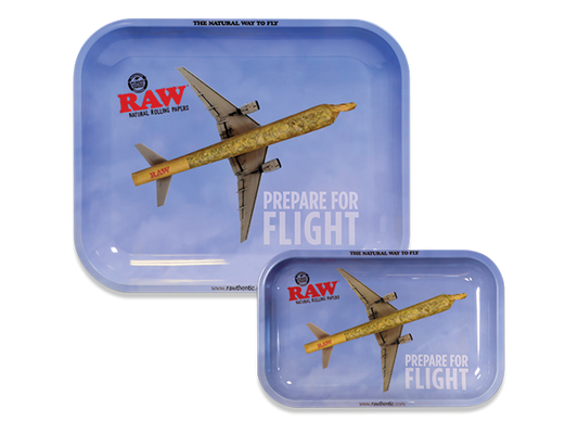 RAW Prepare for Flight Rolling Tray-rolling tray-The Wee Smoke Shop