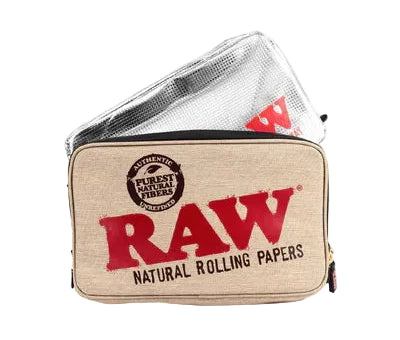 RAW Smell Proof Pouch (Brown) Half Ounce 