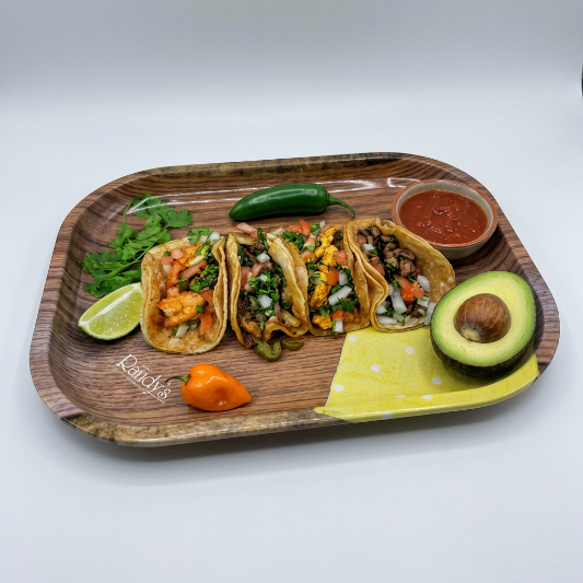 Randy's -Taco Style -Rolling Tray-Mini-on white background