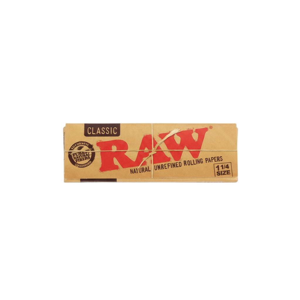 Raw Classic 1 1/4 Rolling Papers - The Wee Smoke Shop