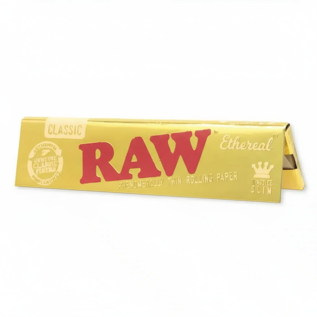 Raw Ethereal King Size Slim Rolling Papers - The Wee Smoke Shop