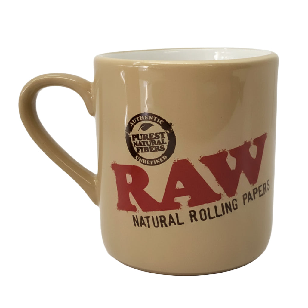 Raw Brown Glass Mug - RAW - The Wee Smoke Shop