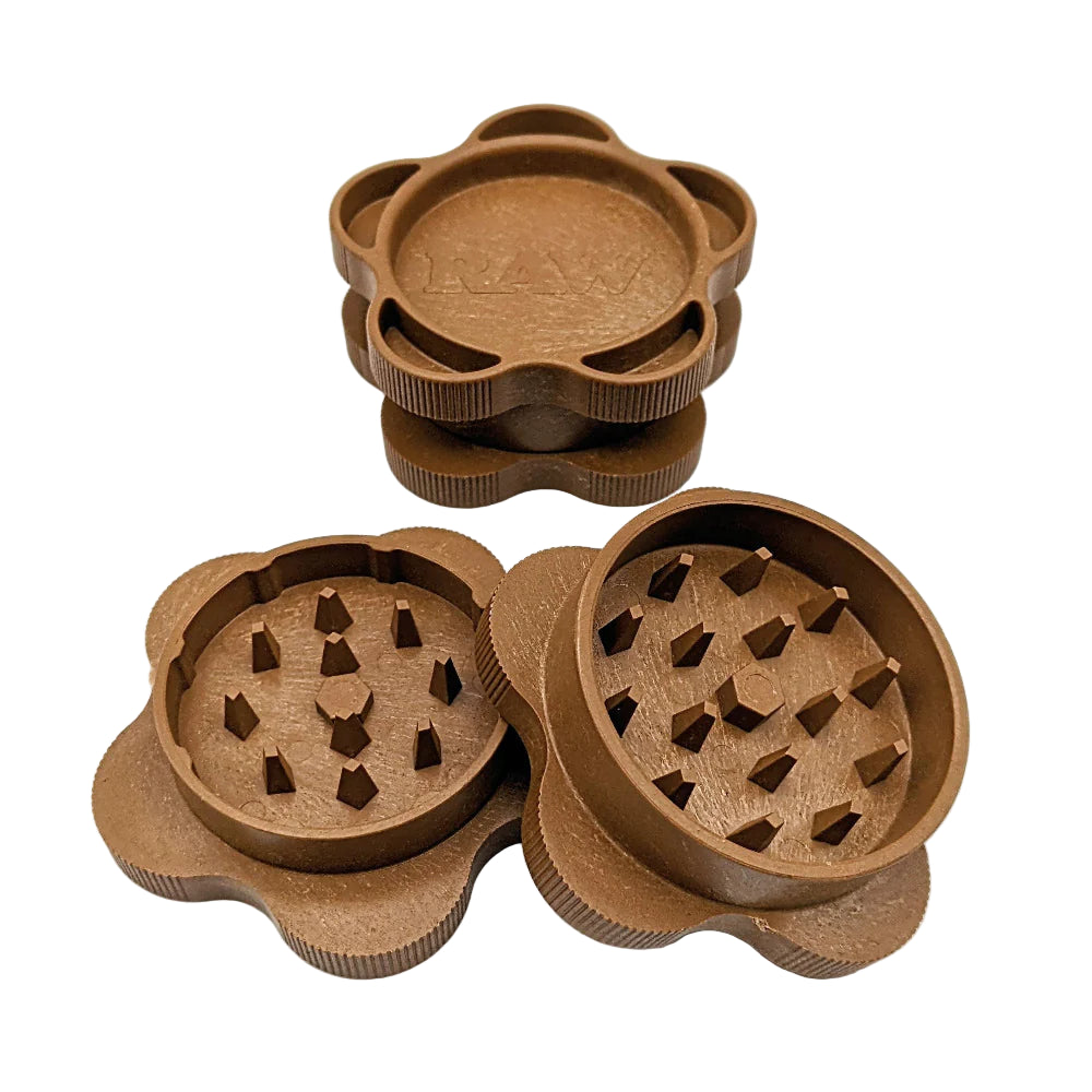 Raw Gripper Hemp Grinder 2-Part - The Wee Smoke Shop