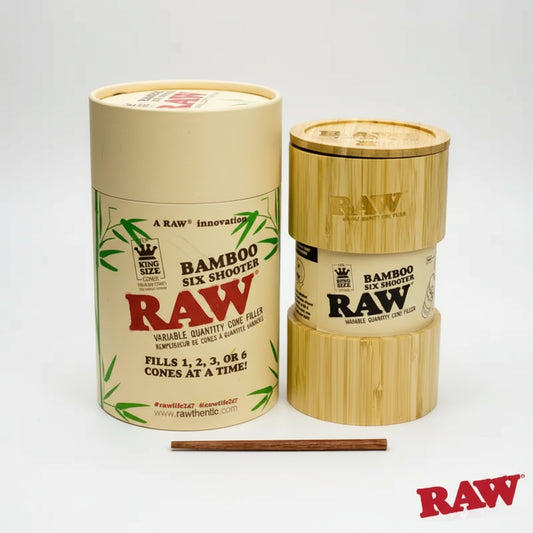 Raw King Bamboo Six Shooter - The Wee Smoke Shop