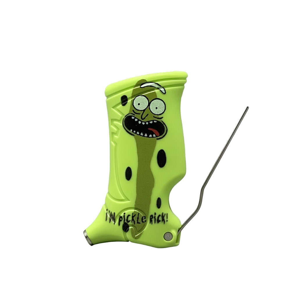 Rick And Morty Toker Poker All-in-One Lighter Holder - Yellow - The Wee Smoke Shop