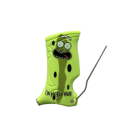 Rick And Morty Toker Poker All-in-One Lighter Holder - Yellow - The Wee Smoke Shop