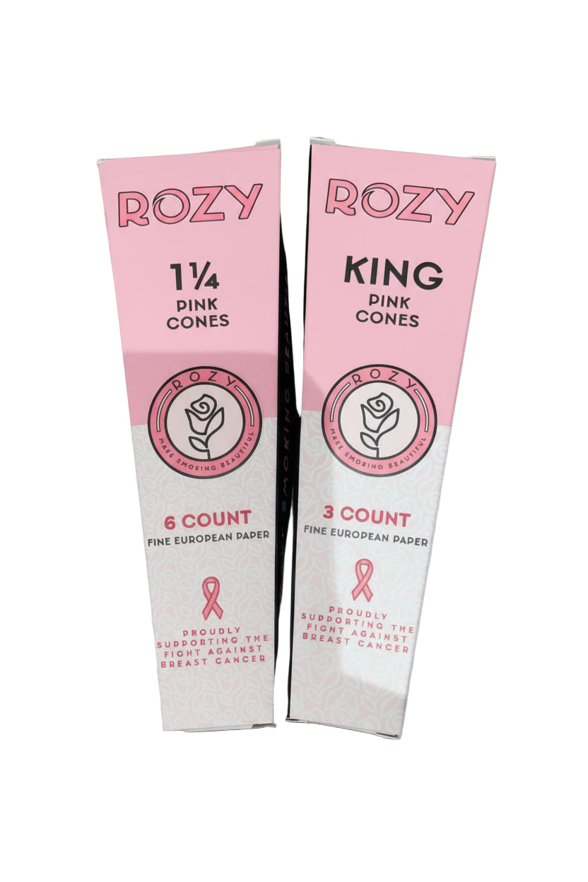 Rozy Pink Cones - Cover - The Wee Smoke Shop