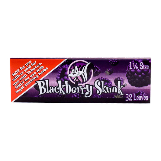 Skunk Brand 1 1/4 Size Flavoured Papers - Blackberry-The Wee Smoke Shop