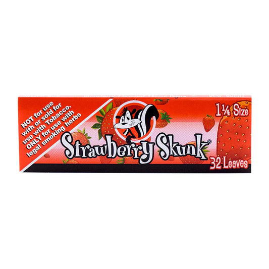 Skunk Brand 1 1/4 Size Flavoured Papers-Strawberry-The Wee Smoke Shop