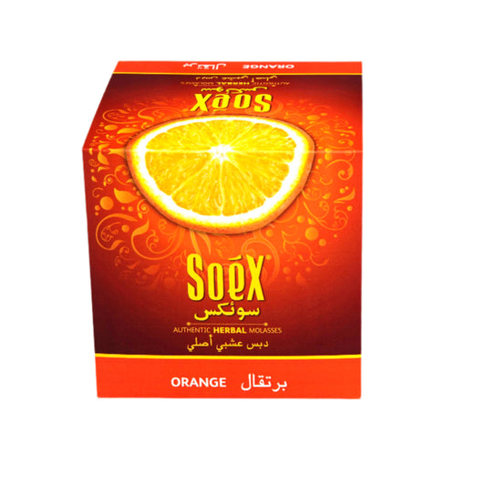 Soex Herbal Molasses (250g) Orange-The Wee Smoke Shop