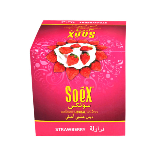 Soex Herbal Molasses (250g) - Strawberry-The Wee Smoke Shop