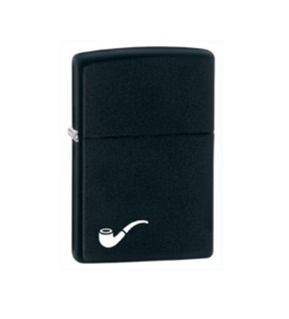 Zippo Black Matte Pipe-Zippo Lighter-The Wee Smoke Shop