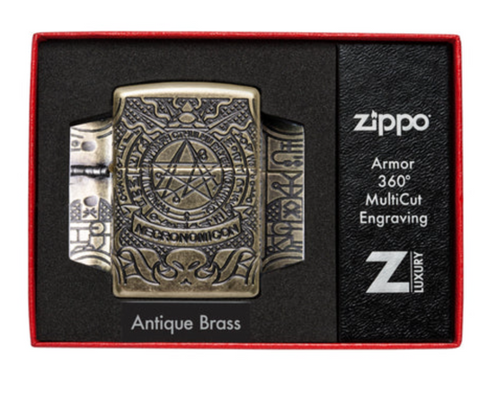 Zippo Antique Brass Design - Zippo - The Wee Smoke Shop