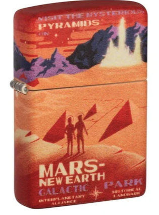 Zippo Mars Design - Zippo - The Wee Smoke Shop