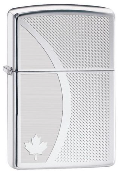 Zippo Maple Leaf Shadow - The Wee Smoke Shop