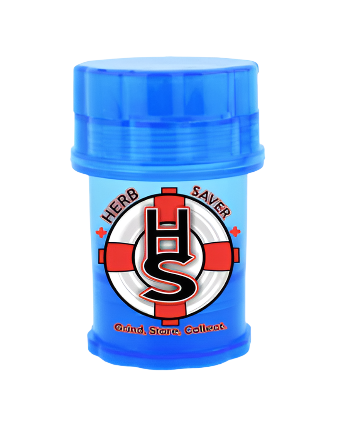 Herb Saver Grinder - Blue - The Wee Smoke Shop