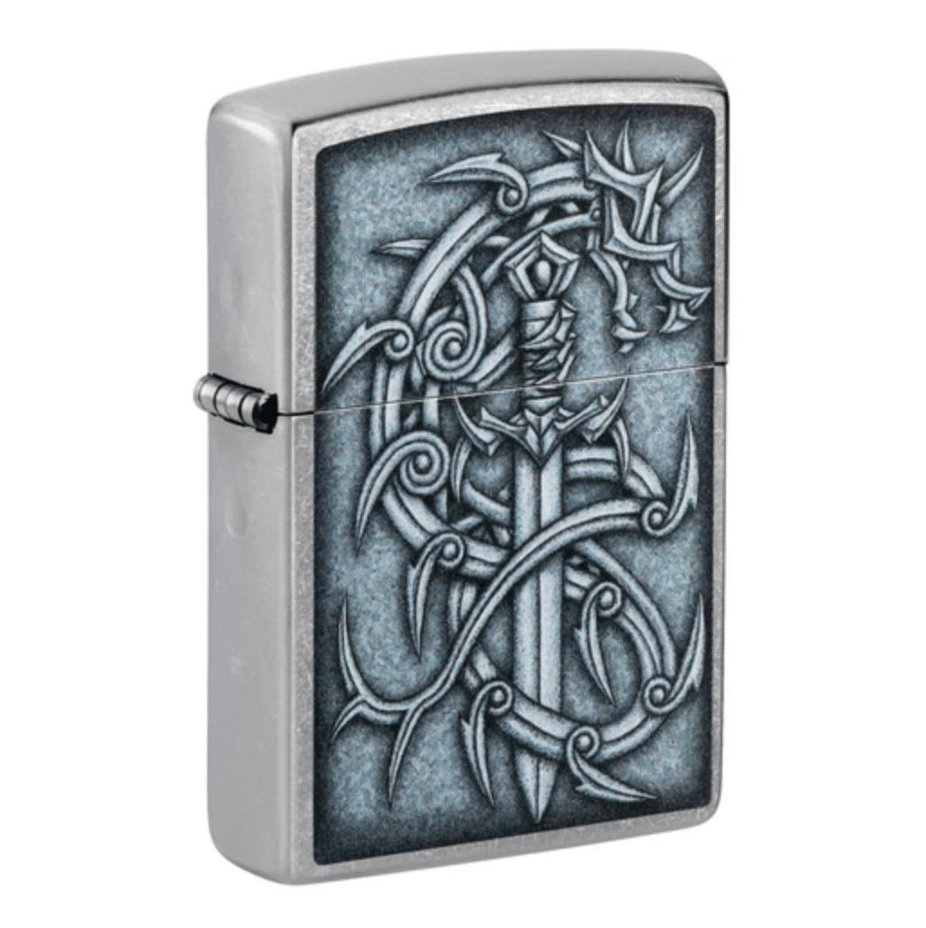 Zippo Medieval Mythological Design - The Wee Smoke Shop